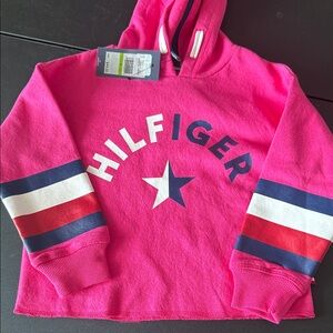 Tommy Hilfiger Kids' Pink Hoodie with Star Logo